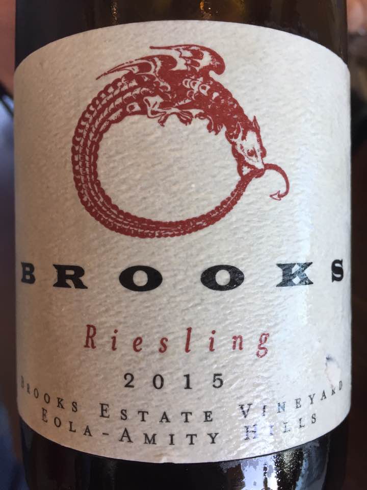 Brooks – Riesling 2015 – Brooks Estate Vineyard – Eola-Amity Hills, Oregon 
